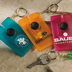 Rectangle light key chains