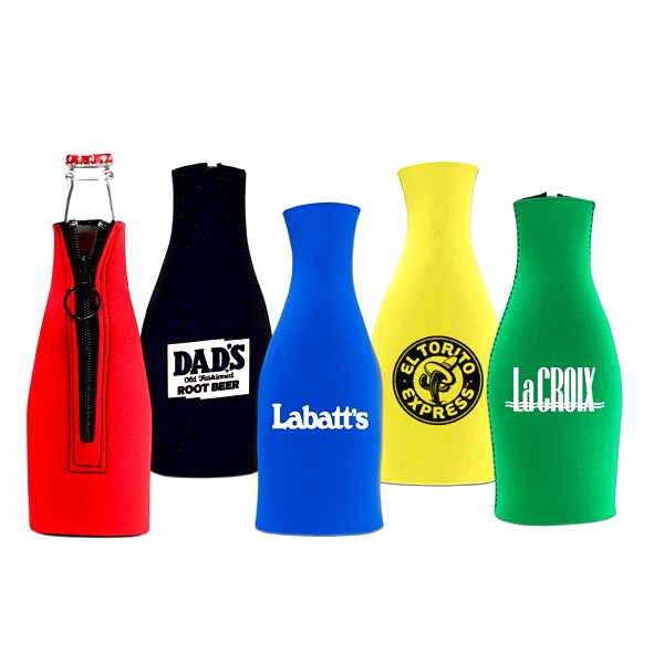 ZIPPERED BOTTLE INSULATOR