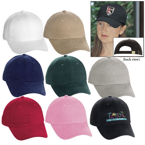 BRUSHED COTTON UNCONSTRUCTED CAP