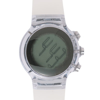 Circular Digital Watch