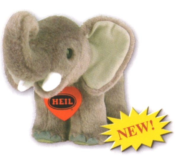 Cuddly Elephant with Medallion