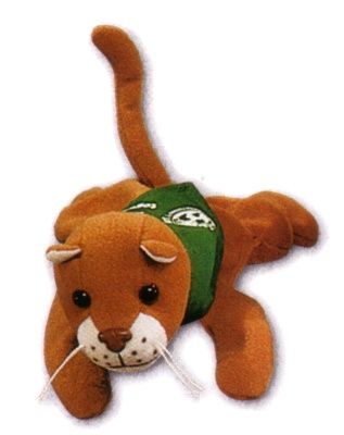 Wild Cat Bean Bag Animal