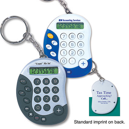 Mini-Calculator Key Holder