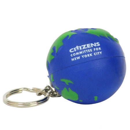 Earthball Key Chain Stress Reliever