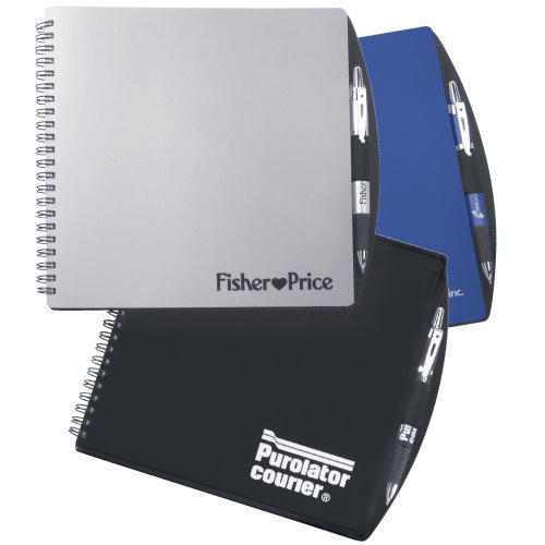 Notebook with Pen - 8  X 8