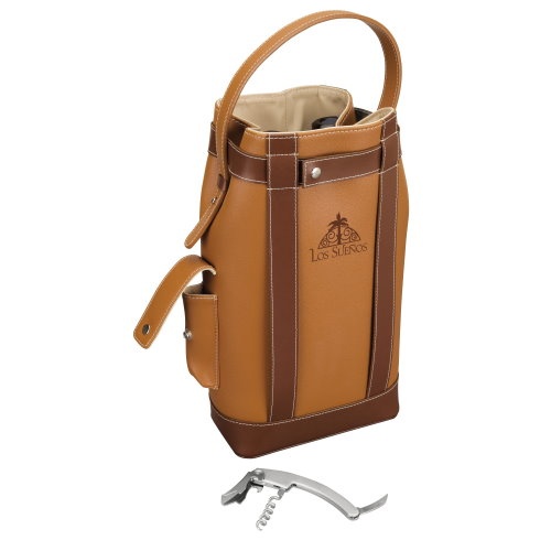 2 BOTTLE WINE CARRIER
