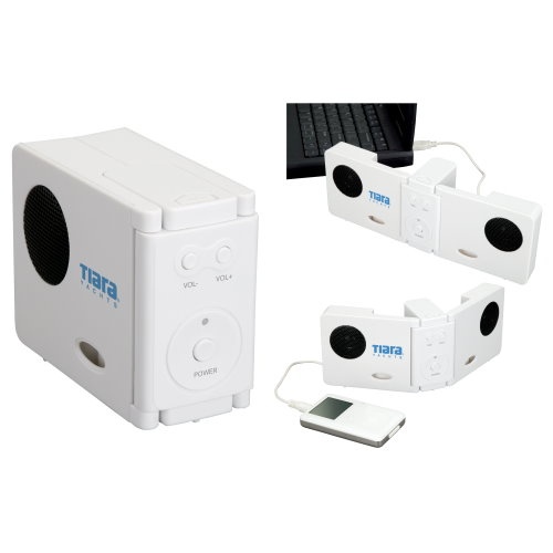 FOLDING STEREO SPEAKERS