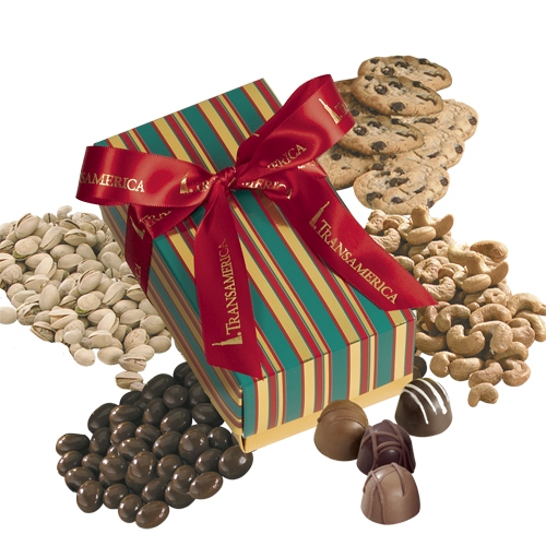 Van Gogh Gift Box with custom ribbon - A, B, or C fills