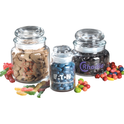 Fortune Glass Jars (5oz) with B fills
