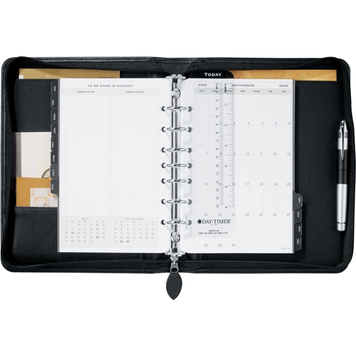 Day-Timer Kingston Zippered Desk Planner