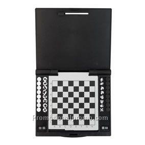 4-IN-1 MAGNETIC FLIP TOP GAME SET