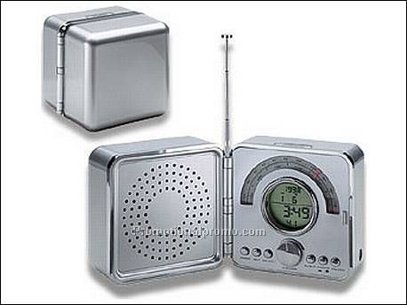 AM/FM radio in retrostijl met...