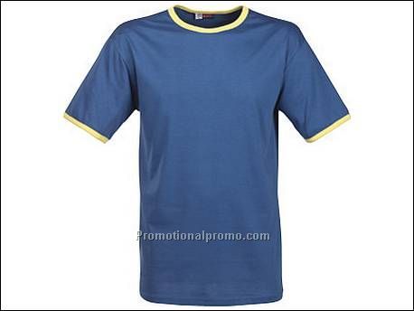 Adelaide contrast t-shirt. Rond gebre...