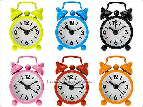 Alarm clock XS 6 ass. colours H....