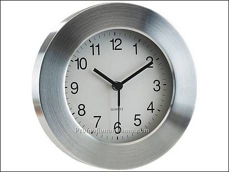 Aluminium wandklok 37714ound37678