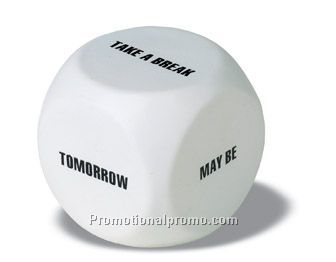 Anti-stress decision dice