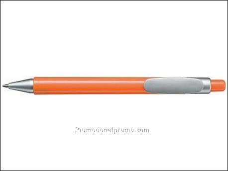 Athens. Balpen. Blauw schrijvend.