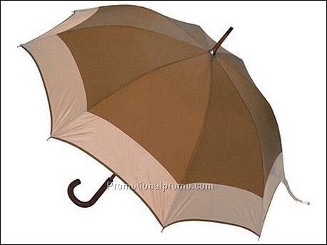 Automatische paraplu met houten...