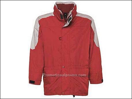 B&C 3-in-1 Jacket Red