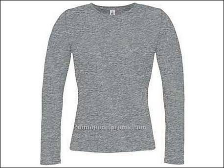 B&C Women-only LSL Sports Grey