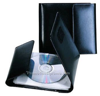 BONDED LEATHER CD HOLDER