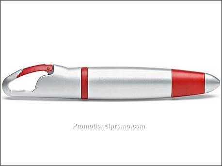 Balpen met karabijnhaak