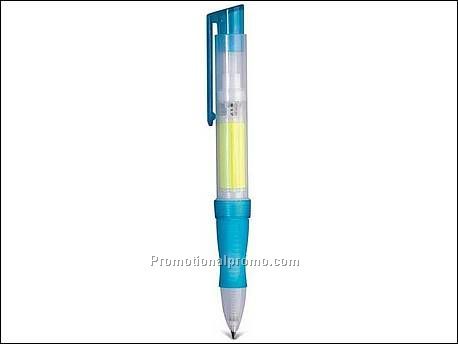 Balpen met notitieblok