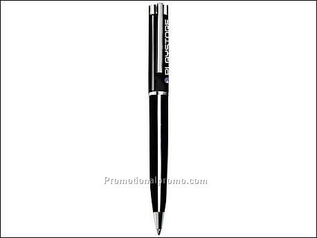 Balpen met zilveren accenten