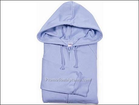 Bella Fleece Hooded Zip, Baby Blue