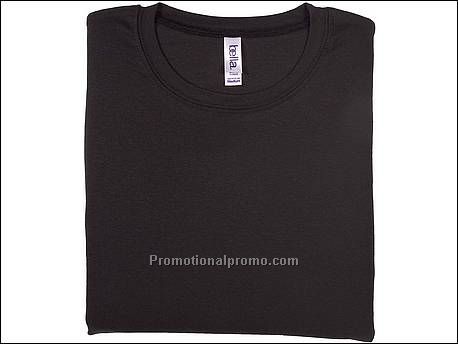 Bella T-sh Sheer rib S/S, Black