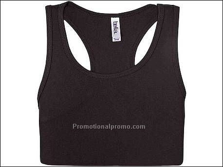 Bella T-sh Sheer rib Tank, Black