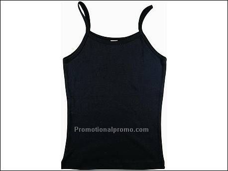 Bella T-shirt Spaghetti Strap, Black