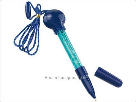 Blauwschrijvende balpen met...