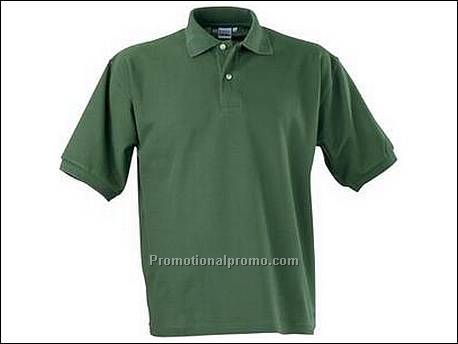 Boston polo basic. 1 x 1 rib gebreide...