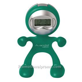 Bubble Man Clock