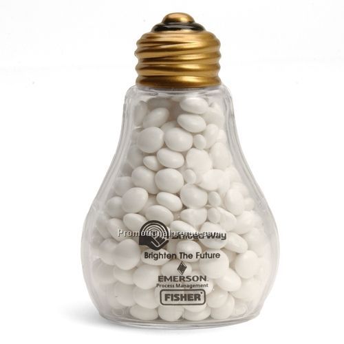 Candy Container - Small Glass Light Bulb