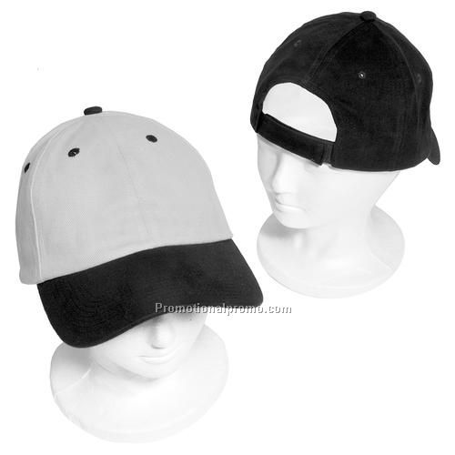 Cap - Unstructured, 6 Panel, Brushed Heavy Cotton