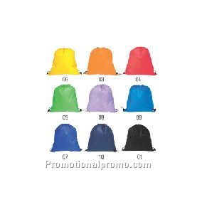 Colour brite drawstring bag