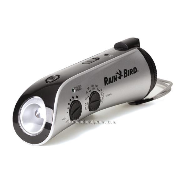 Dynamo LED Flashlight & AM/FM Radio DY-0021