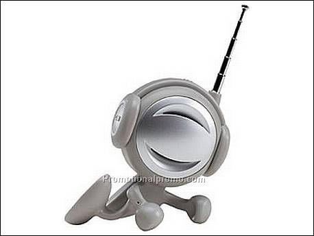 FM-Scanradio in mannetjesvorm met...