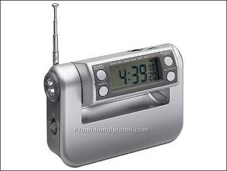 FM scanradio, zelfopenend display,...