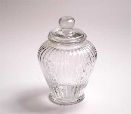 glass storage jar with glass lid
  
   
     
    