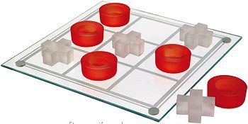 GLASS NOUGHTS AND CROSSES