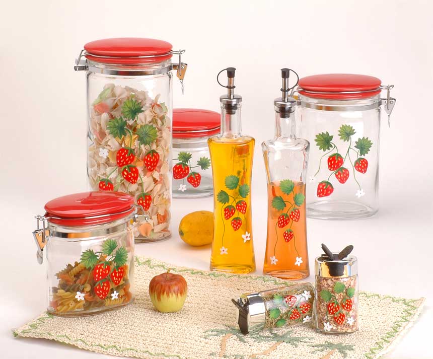 hand painted storage set
  
   
     
    