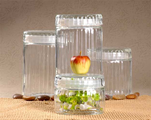 glass sotorage jar set with glass lid
  
   
     
    