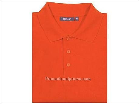 Hanes Polo Beefy, Orange