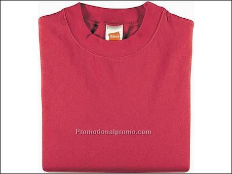 Hanes Sweat Set-In Sleeve, Burgundy