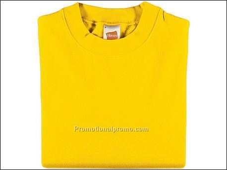 Hanes Sweat Set-In Sleeve, Sun Flower Yellow
