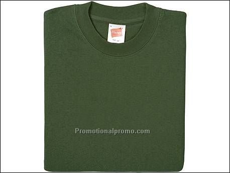 Hanes T-shirt Heavy-T L/S, Khaki