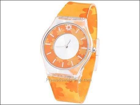 Horloge kunststof polsband